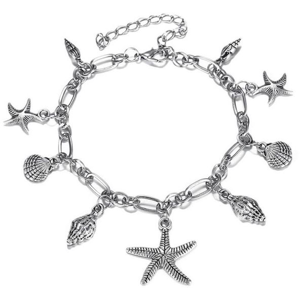 anklets vintage alloy starfish for women gift conch shell beads stone anklet leg bracelet handmade bohemian enkelbandje jewelry, Red;blue
anklets vintage alloy starfish for women gift conch shell beads stone anklet leg bracelet handmade bohemian enkelbandje jewelry, Red;blue