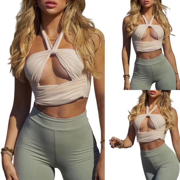 women's tanks & camis women hollow out vest, apricot solid color halter neck sleeveless crop , s/ / l, White
women's tanks & camis women hollow out vest, apricot solid color halter neck sleeveless crop , s/ / l, White