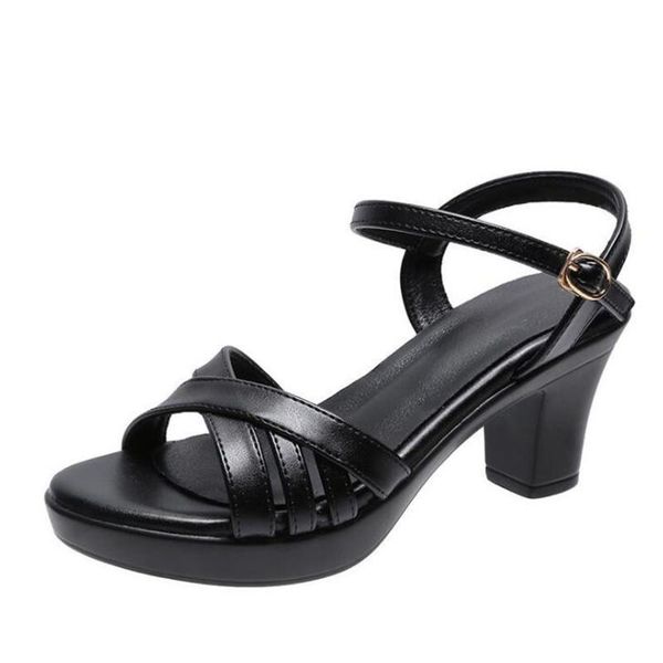 thick heel sandals women's summer fish mouth shoes fashion one word buckle high heels mother women jk59 dress, Black
thick heel sandals women's summer fish mouth shoes fashion one word buckle high heels mother women jk59 dress, Black