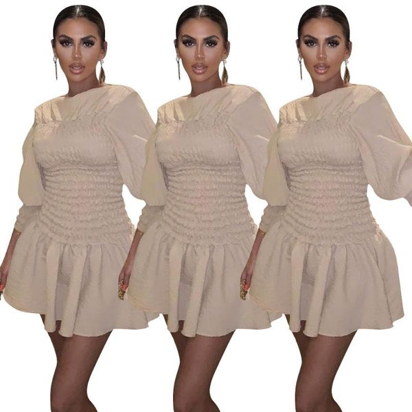 casual dresses 2021 autumn coming lady elegant party stretchy pleats slim waist ruffles short women dress long sleeves real image, Black;gray
casual dresses 2021 autumn coming lady elegant party stretchy pleats slim waist ruffles short women dress long sleeves real image, Black;gray