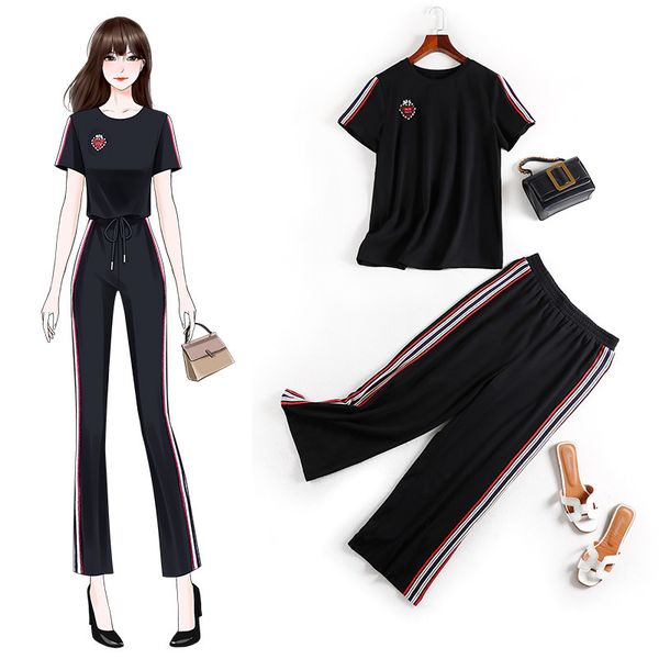 two piece dress summer women's plus sizw sweat suit t-shirts+casual pants two piece set xl-5xl b787 pm23, White
two piece dress summer women's plus sizw sweat suit t-shirts+casual pants two piece set xl-5xl b787 pm23, White