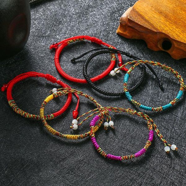 link, chain rope string lucky bracelets for women handmade bracelet couple friendship jewelry gift, Black
link, chain rope string lucky bracelets for women handmade bracelet couple friendship jewelry gift, Black