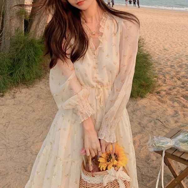 casual dresses hstar v-neck elegant sweet dress women long sleeve chiffon floral party beach female korean style 2021 summer chic, Black;gray
casual dresses hstar v-neck elegant sweet dress women long sleeve chiffon floral party beach female korean style 2021 summer chic, Black;gray