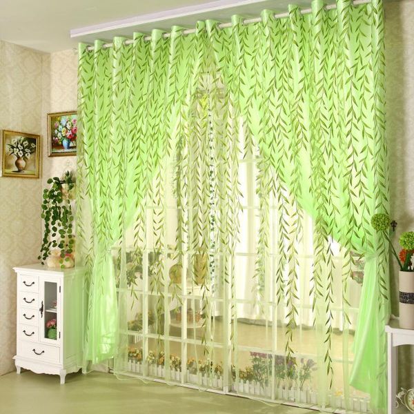 curtain & drapes window curtains pastoral set for living room printed green willow the bedroom (1 pc and 1 tulle)
curtain & drapes window curtains pastoral set for living room printed green willow the bedroom (1 pc and 1 tulle)