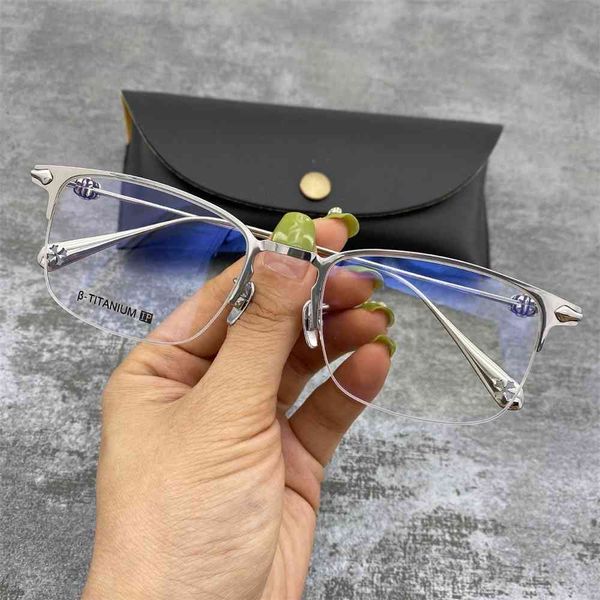 80% off store online crosin glasses frame wide face fat men's business metal half ultra light pure titanium myopia, White;black
80% off store online crosin glasses frame wide face fat men's business metal half ultra light pure titanium myopia, White;black