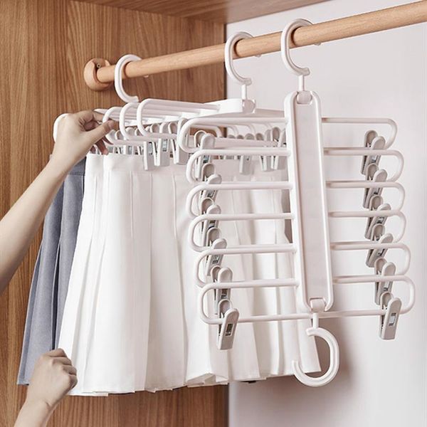 hangers & racks multi-layer magic pants hanger wardrobe space saver organizer clothes drying rack wind-proof non-slip clothing storage holde
hangers & racks multi-layer magic pants hanger wardrobe space saver organizer clothes drying rack wind-proof non-slip clothing storage holde