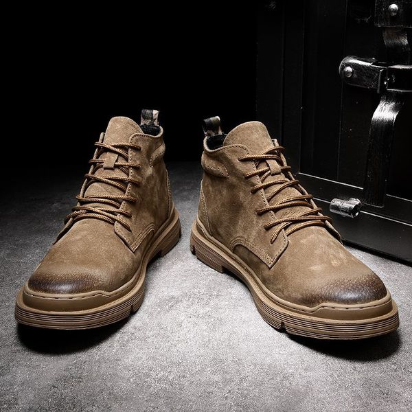 dress shoes botas masculinas de camurça com cadarço, novas botas trabalho cabeça redonda cano alto da moda, sapatos casuais, confortáveis, k, Black
dress shoes botas masculinas de camurça com cadarço, novas botas trabalho cabeça redonda cano alto da moda, sapatos casuais, confortáveis, k, Black