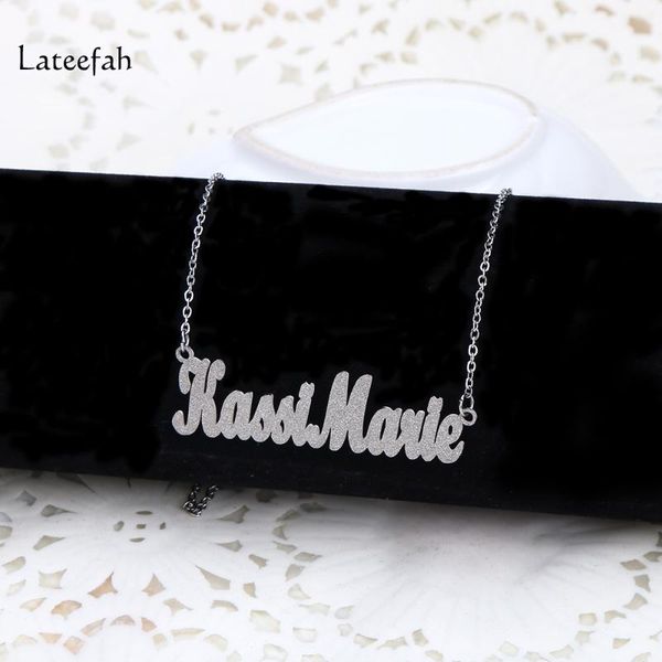 personality custom name pendant necklace stainless steel trendy gold letter chain women' accesorries christmas jewelry dropship necklac, Silver
personality custom name pendant necklace stainless steel trendy gold letter chain women' accesorries christmas jewelry dropship necklac, Silver