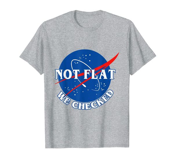 not flat we checked t shirt for men and women, White;black
not flat we checked t shirt for men and women, White;black