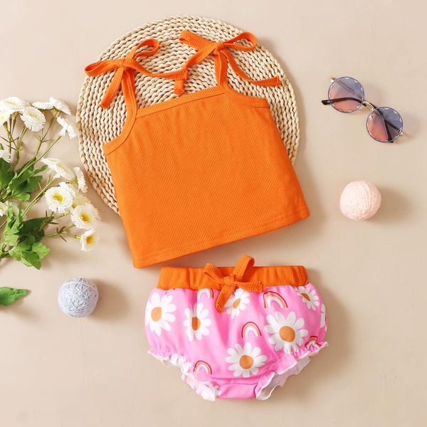 clothing sets 2021 summer sleeveless square collar cropped + daisy print short pants outfits baby girls clothes set streetwear, White
clothing sets 2021 summer sleeveless square collar cropped + daisy print short pants outfits baby girls clothes set streetwear, White