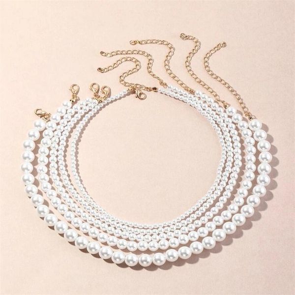 chains 5pcs/vintage imitation pearl choker necklaces chain goth collar for women fashion charm party wedding jewelry gift collier femme, Silver
chains 5pcs/vintage imitation pearl choker necklaces chain goth collar for women fashion charm party wedding jewelry gift collier femme, Silver