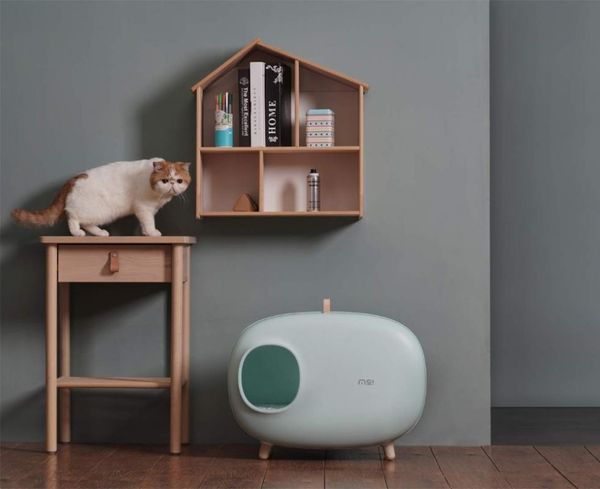 other cat supplies litter box, toilet, fully closed box anti-spatter and deodorant large
other cat supplies litter box, toilet, fully closed box anti-spatter and deodorant large