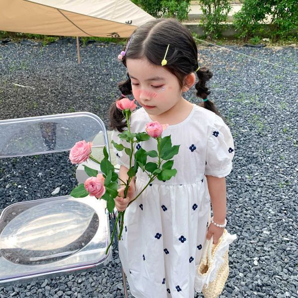 girls summer floral embroidery princess dresses summer kids fashion loose casual short sleeve dress 210615, Red;yellow
girls summer floral embroidery princess dresses summer kids fashion loose casual short sleeve dress 210615, Red;yellow