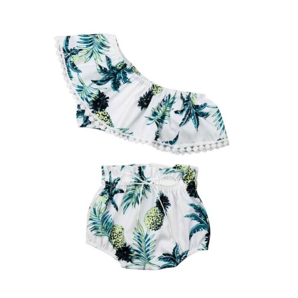 clothing sets toddler kids baby girls summer clothes one shoulder floral crop shorts briefs outfit set 1-7t, White
clothing sets toddler kids baby girls summer clothes one shoulder floral crop shorts briefs outfit set 1-7t, White