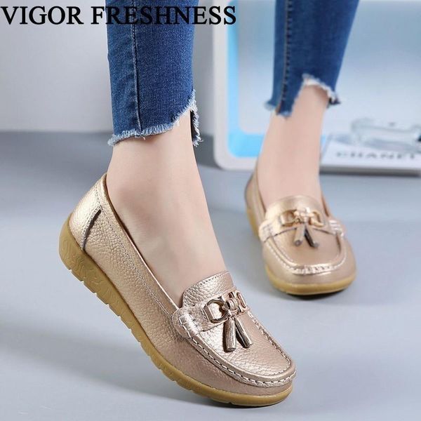 dress shoes vigor freshness women spring pumps genuine leather autumn oxford wedges heels loafers fringe slip on s76, Black
dress shoes vigor freshness women spring pumps genuine leather autumn oxford wedges heels loafers fringe slip on s76, Black