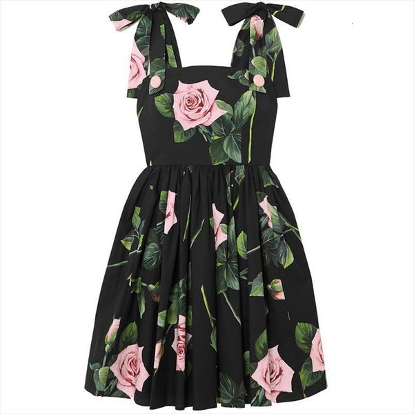 fashion designer runway flower womens dress summer mini rose floral print spaghetti strap sundress black vacation dresses, Black;gray
fashion designer runway flower womens dress summer mini rose floral print spaghetti strap sundress black vacation dresses, Black;gray