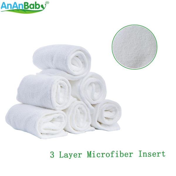 cloth diapers reusable white baby diaper liners 3 layer microfiber inserts breathable absorbent insert
cloth diapers reusable white baby diaper liners 3 layer microfiber inserts breathable absorbent insert