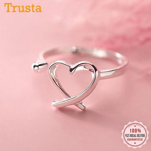 cluster rings trustdavis real 925 sterling silver fashion romantic hollow heart opening ring for women wedding party fine s925 jewelry db193, Golden;silver
cluster rings trustdavis real 925 sterling silver fashion romantic hollow heart opening ring for women wedding party fine s925 jewelry db193, Golden;silver