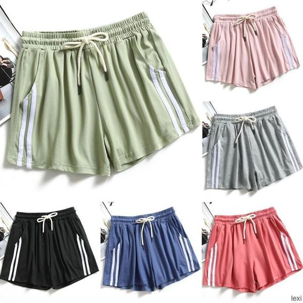 women's shorts summer solid sports lace up loose plain pocket versatile pants daily breathable parallel bars candy, White;black
women's shorts summer solid sports lace up loose plain pocket versatile pants daily breathable parallel bars candy, White;black