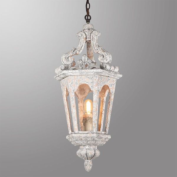 pendant lamps french luxury antique white wood chandelier lighting fixture vintage rustic suspension hanging light deco 1 e27/e26
pendant lamps french luxury antique white wood chandelier lighting fixture vintage rustic suspension hanging light deco 1 e27/e26