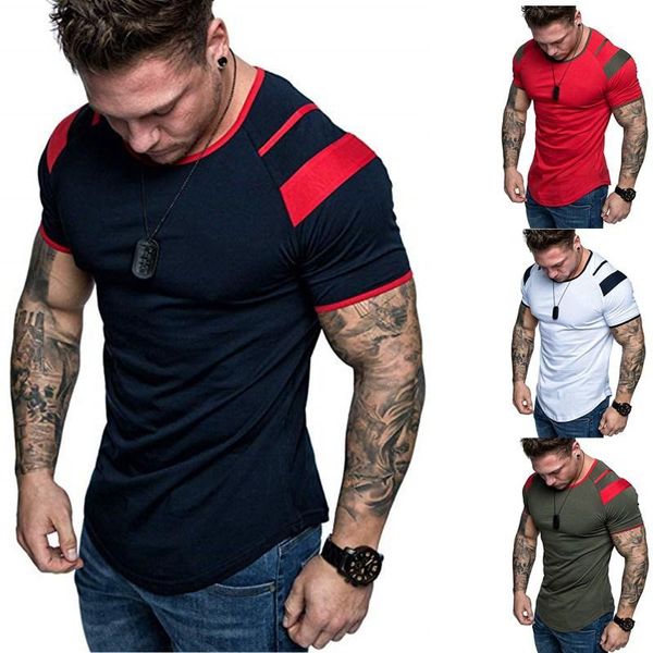 men's t-shirts bikoles 2021 stripe casual hawaiian shirt summer gym bodybuilding fitness men sports male breathable sportswear, White;black
men's t-shirts bikoles 2021 stripe casual hawaiian shirt summer gym bodybuilding fitness men sports male breathable sportswear, White;black