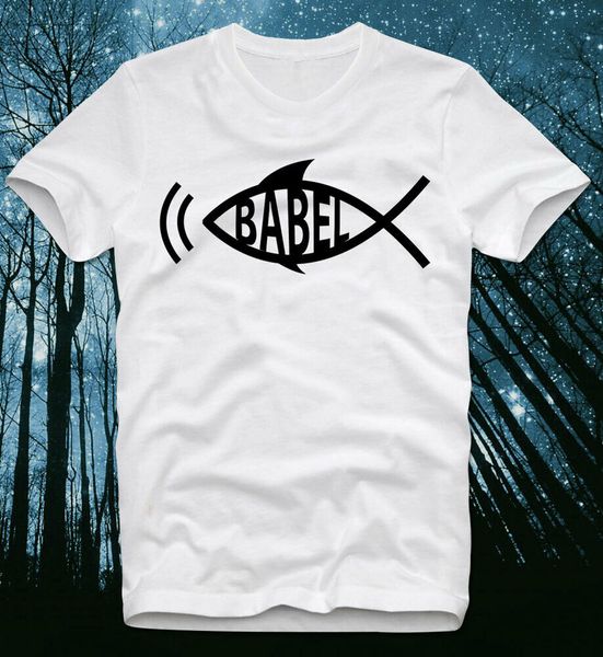 t-shirt hitchhikers guide to the galaxy babelfish douglas adams don 't panic pop, White;black
t-shirt hitchhikers guide to the galaxy babelfish douglas adams don 't panic pop, White;black