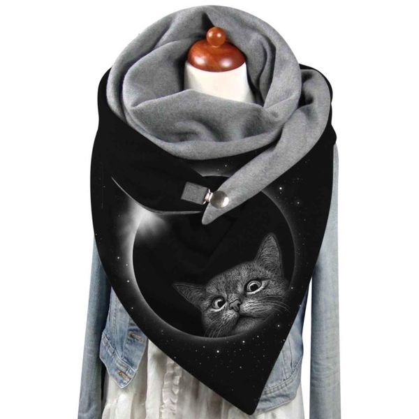 scarves women scarf winter fashion cats printing view art print button szalik functional soft wrap casual warm shawls, Blue;gray
scarves women scarf winter fashion cats printing view art print button szalik functional soft wrap casual warm shawls, Blue;gray