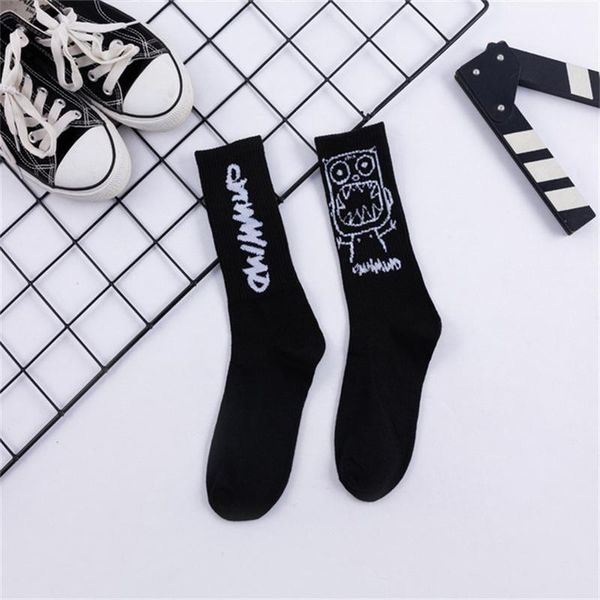 men's socks japanese cotton cartoon pattern hip hop style breathable mid tube skateboard 1 pair soft long sock for men, Black
men's socks japanese cotton cartoon pattern hip hop style breathable mid tube skateboard 1 pair soft long sock for men, Black