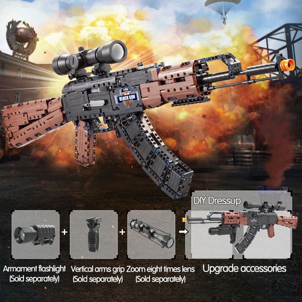ak47 models building blocks cada swat military ww2 weapon technical city police assault rifle gun block kids christmas gifts birthday toys f
ak47 models building blocks cada swat military ww2 weapon technical city police assault rifle gun block kids christmas gifts birthday toys f