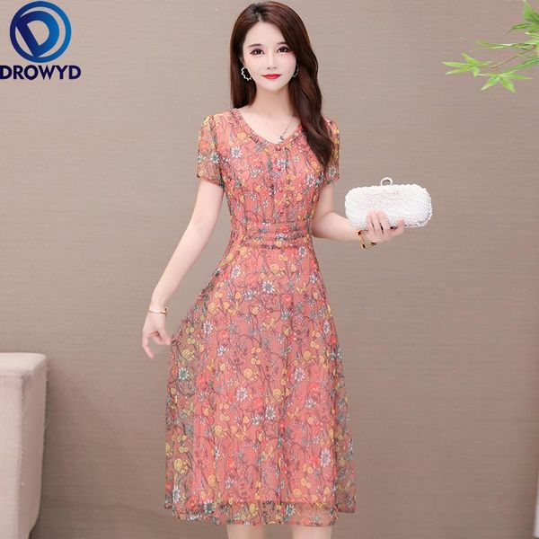 casual dresses women vintage printing dress 2021 summer fashion round neck short sleeve a-line party midi vestidos office lady, Black;gray
casual dresses women vintage printing dress 2021 summer fashion round neck short sleeve a-line party midi vestidos office lady, Black;gray