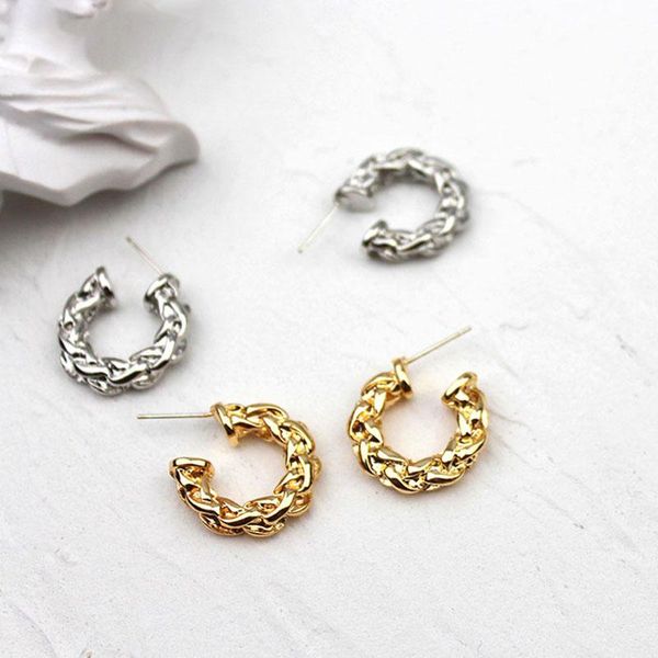 hoop & huggie chuangu c shape gold silver color metal earring 2021 vintage fashion simple retro round open earrings women party, Golden;silver
hoop & huggie chuangu c shape gold silver color metal earring 2021 vintage fashion simple retro round open earrings women party, Golden;silver