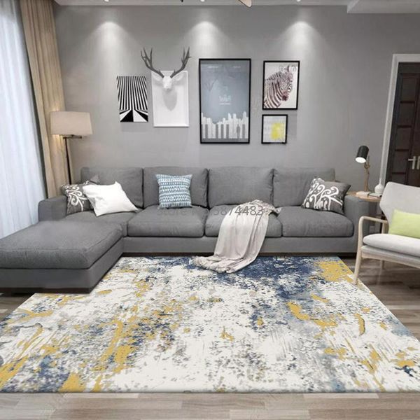 carpets 200*300cm modern yellow white gray abstract oil painting living room bedroom kitchen bedside carpet floor mat customization
carpets 200*300cm modern yellow white gray abstract oil painting living room bedroom kitchen bedside carpet floor mat customization
