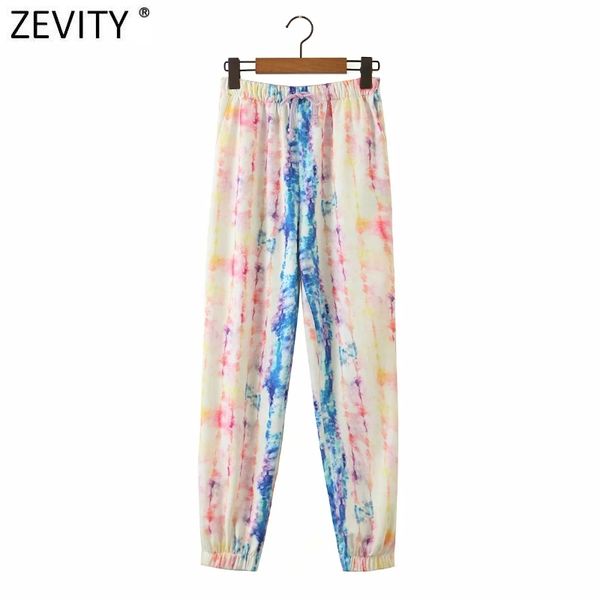 zevity women fashion colorful tie dyed painting straight pants femme elastic waist leisure trousers chic pockets p895 210419, Black;white
zevity women fashion colorful tie dyed painting straight pants femme elastic waist leisure trousers chic pockets p895 210419, Black;white
