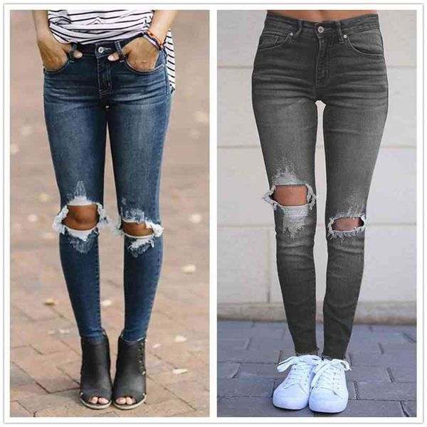 70% off outlet online summer ripped jeans for women fashion mid-waist stretch denim pencil pants s-2xl drop shipping, Blue
70% off outlet online summer ripped jeans for women fashion mid-waist stretch denim pencil pants s-2xl drop shipping, Blue