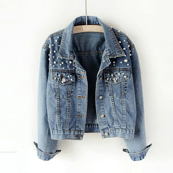 women's jackets spring denim jacket female girls plus size 3xl 4xl 5xl women coat light blue teenager with beads loose cowgirl streetwe, Black;brown
women's jackets spring denim jacket female girls plus size 3xl 4xl 5xl women coat light blue teenager with beads loose cowgirl streetwe, Black;brown