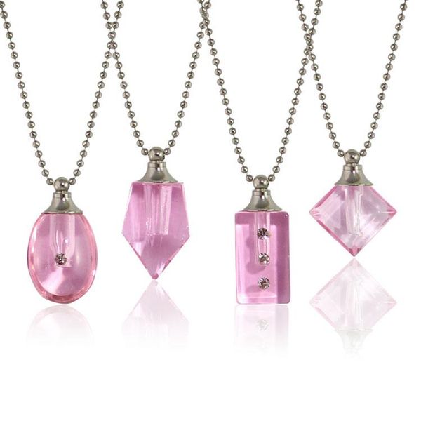 pink crystal vial pendant with ball chain necklace name on rice vials necklaces wishing bottle, Silver
pink crystal vial pendant with ball chain necklace name on rice vials necklaces wishing bottle, Silver