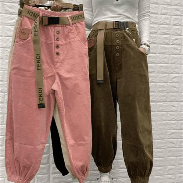 autumn winter corduroy womens capri high waist trousers casual plus size harem wide leg ankle length, Black;white
autumn winter corduroy womens capri high waist trousers casual plus size harem wide leg ankle length, Black;white