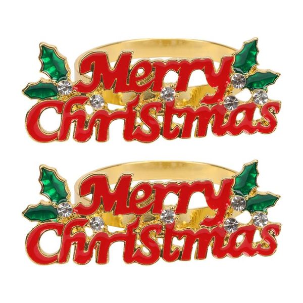 napkin rings 2 pcs christmas ring decorative buckle table clasp
napkin rings 2 pcs christmas ring decorative buckle table clasp