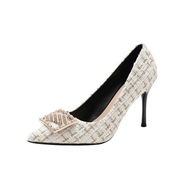 dress shoes winter fashion shallow mouth pointed toe high heels plus size for wedding women, Black
dress shoes winter fashion shallow mouth pointed toe high heels plus size for wedding women, Black