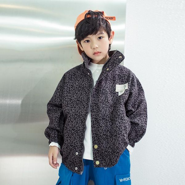 children's clothing 3-11 years old leopard print korean big double-sided windbreaker kids coat jackets, Blue;gray
children's clothing 3-11 years old leopard print korean big double-sided windbreaker kids coat jackets, Blue;gray