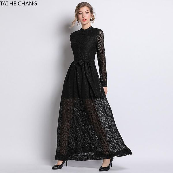 casual dresses women dress fashion summer spring vintage party maxi lace runway stand bodycon office work long sleeve black, Black;gray
casual dresses women dress fashion summer spring vintage party maxi lace runway stand bodycon office work long sleeve black, Black;gray