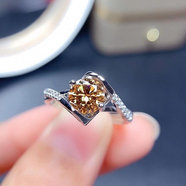 meibapj 1 yellow moissanite diamond trend ring for women 925 sterling silver fine wedding jewelry cluster rings, Golden;silver
meibapj 1 yellow moissanite diamond trend ring for women 925 sterling silver fine wedding jewelry cluster rings, Golden;silver