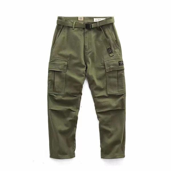 men's pants american retro multi pocket cargo men safari style loose work casual solid color straight trousers mens a-16, Black
men's pants american retro multi pocket cargo men safari style loose work casual solid color straight trousers mens a-16, Black
