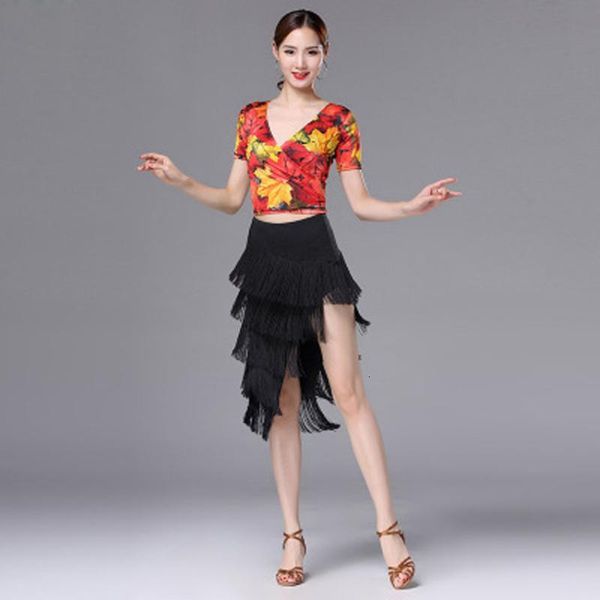 stage wear latin dance performance costume v-neck two wearing milk silk beveled fringed long skirt suit female 0ajp, Black;red
stage wear latin dance performance costume v-neck two wearing milk silk beveled fringed long skirt suit female 0ajp, Black;red