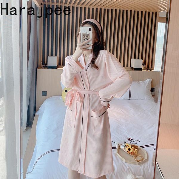 women's sleepwear harajpee pajamas robes long sleeve cotton summer thin sweet lovely bathrobe loose robe spring and autumn casual, Black;red
women's sleepwear harajpee pajamas robes long sleeve cotton summer thin sweet lovely bathrobe loose robe spring and autumn casual, Black;red
