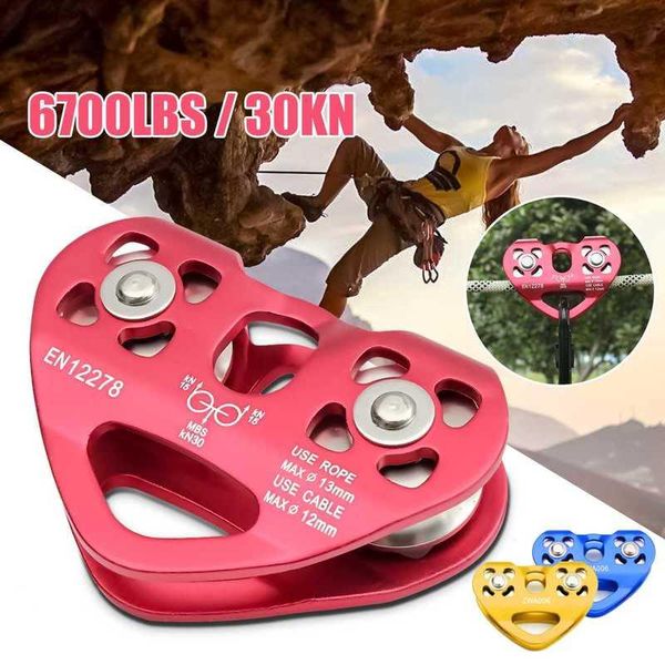 cords, slings and webbing 30kn / 6700lbs double fixed shaft cableway transport pulley rope trolley outdoor rock climbing mountaineering rapp
cords, slings and webbing 30kn / 6700lbs double fixed shaft cableway transport pulley rope trolley outdoor rock climbing mountaineering rapp
