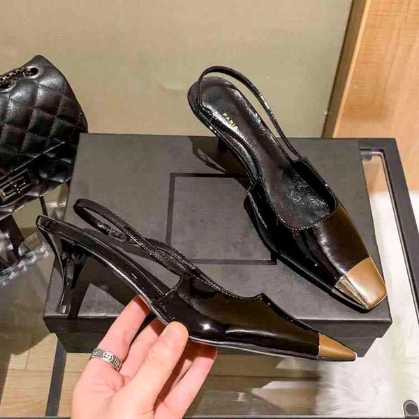 luxury designer fashion high heels dress shoes square design sandals quality comfortable spring and autumn womens leather, Black
luxury designer fashion high heels dress shoes square design sandals quality comfortable spring and autumn womens leather, Black