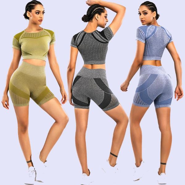 yoga outfit two piece seamless women tracksuit fitness high waist set bra+leggings suits gym clothing workout sportwear
yoga outfit two piece seamless women tracksuit fitness high waist set bra+leggings suits gym clothing workout sportwear