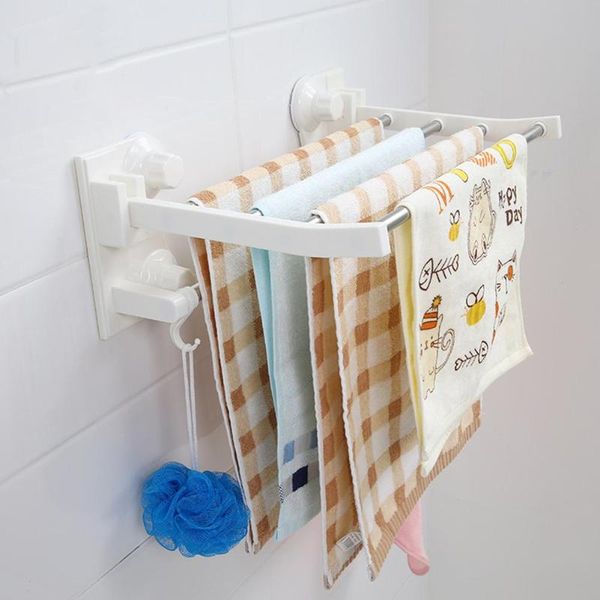 bathroom storage & organization yfashion suction cup wall-mounted double deck towel rack stainless steel clothes holder
bathroom storage & organization yfashion suction cup wall-mounted double deck towel rack stainless steel clothes holder