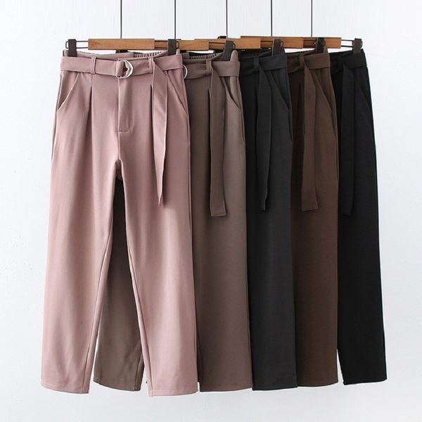 women cargo pants elastic solid peg leg fly capri with belt workwear trouser zipper casual pant with belt spring summer 210420, Black;white
women cargo pants elastic solid peg leg fly capri with belt workwear trouser zipper casual pant with belt spring summer 210420, Black;white